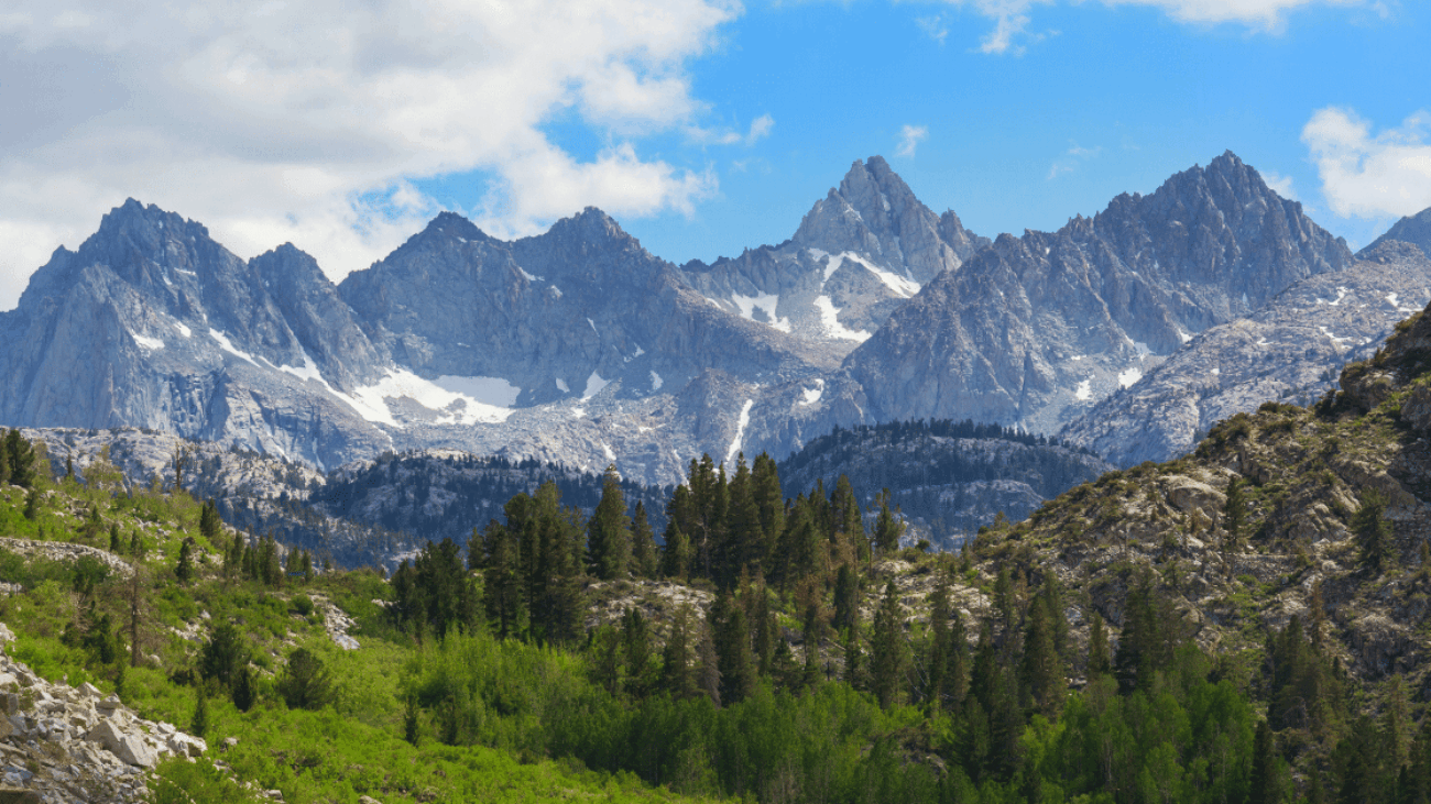 Photo of Sierra Nevada mountain range